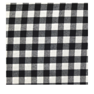 Vichy noir gros carreaux — Imprimés Vichy noir gros carreaux — Imprimés