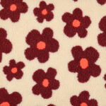 Sherpa fleurs oranges